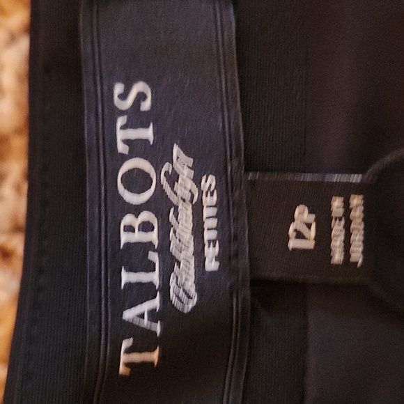 NWT Talbots Classic Black Women's Skirt Size 12P - Picture 5 of 7
